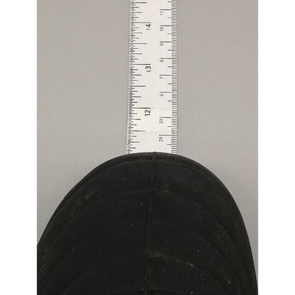 Totes Womens Snow Boots Black Leather Ankle Fleece Lined Pull On‎ Hook Loop 5 - Picture 6 of 11